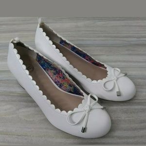 Girls White Patent Dress Shoes Heels